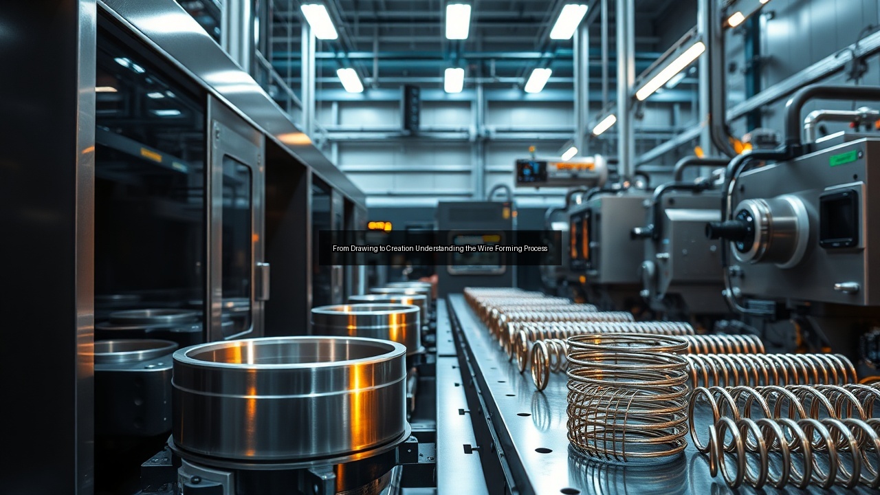 brand wire forming system information wire forming process steel